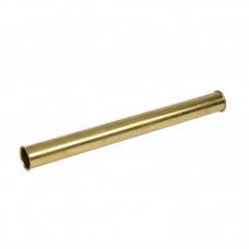 Plumbing Brass Double End Flanged Tailpiece with 1-1/2 x 16 inch x 20 Ga  RB Brass